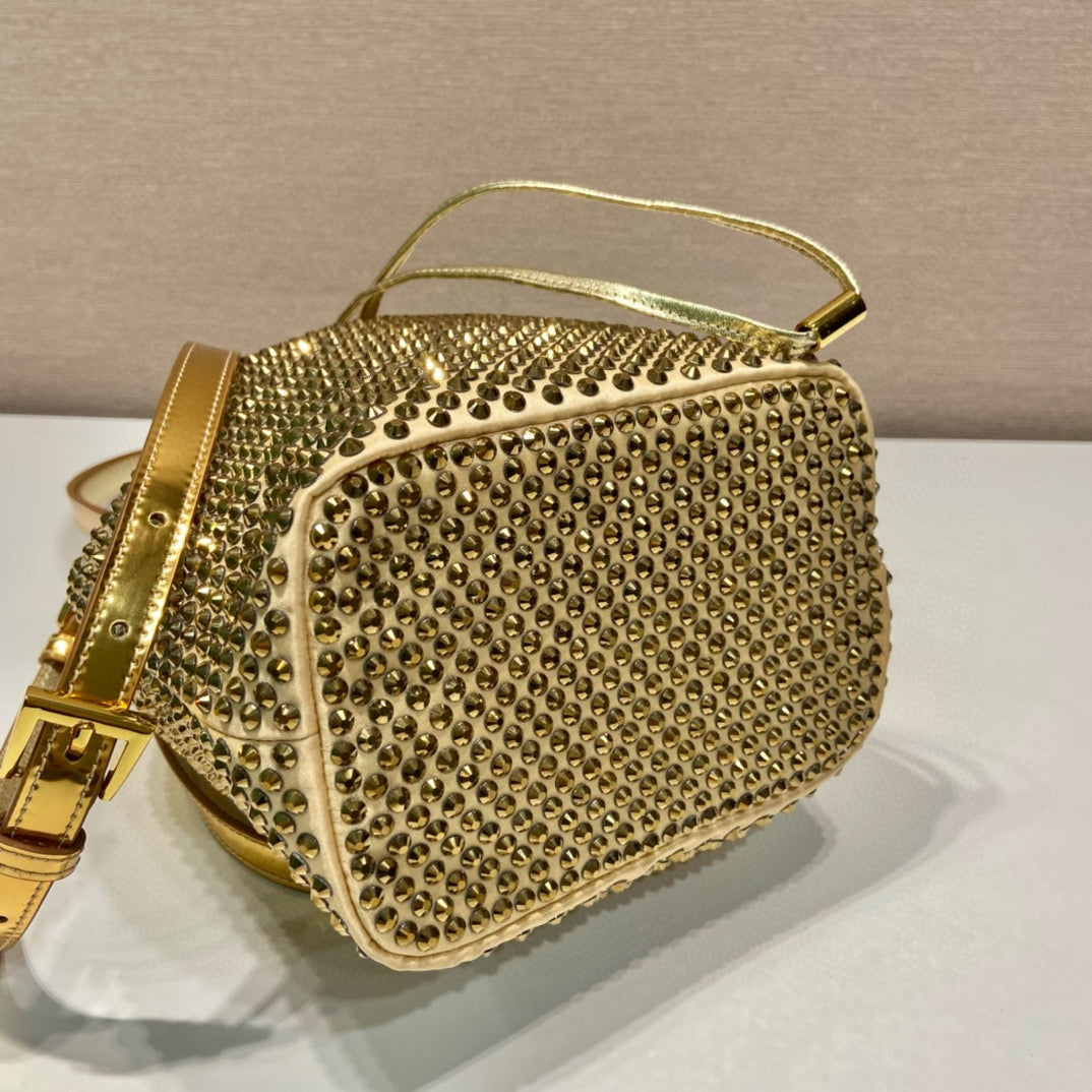 Prada Crystal Bucket Bag