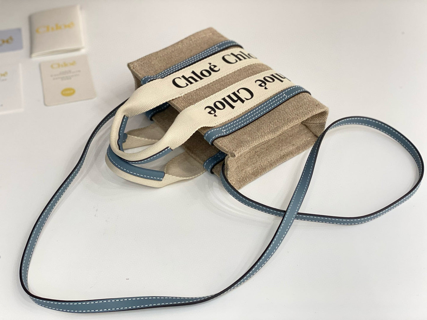 Chloe Woody Tote Bag