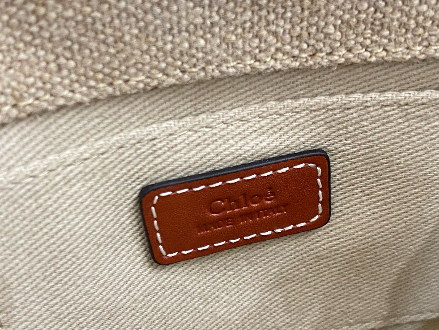 Chloe Woody Tote Bag