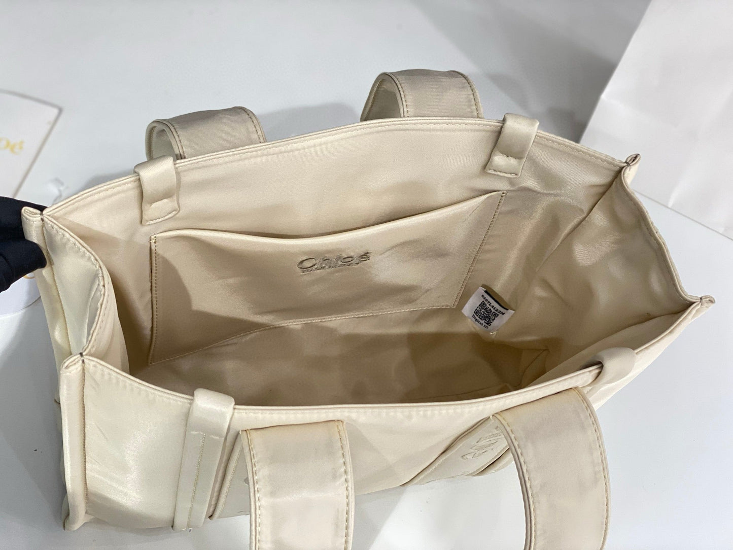 Chloe Woody Tote Bag
