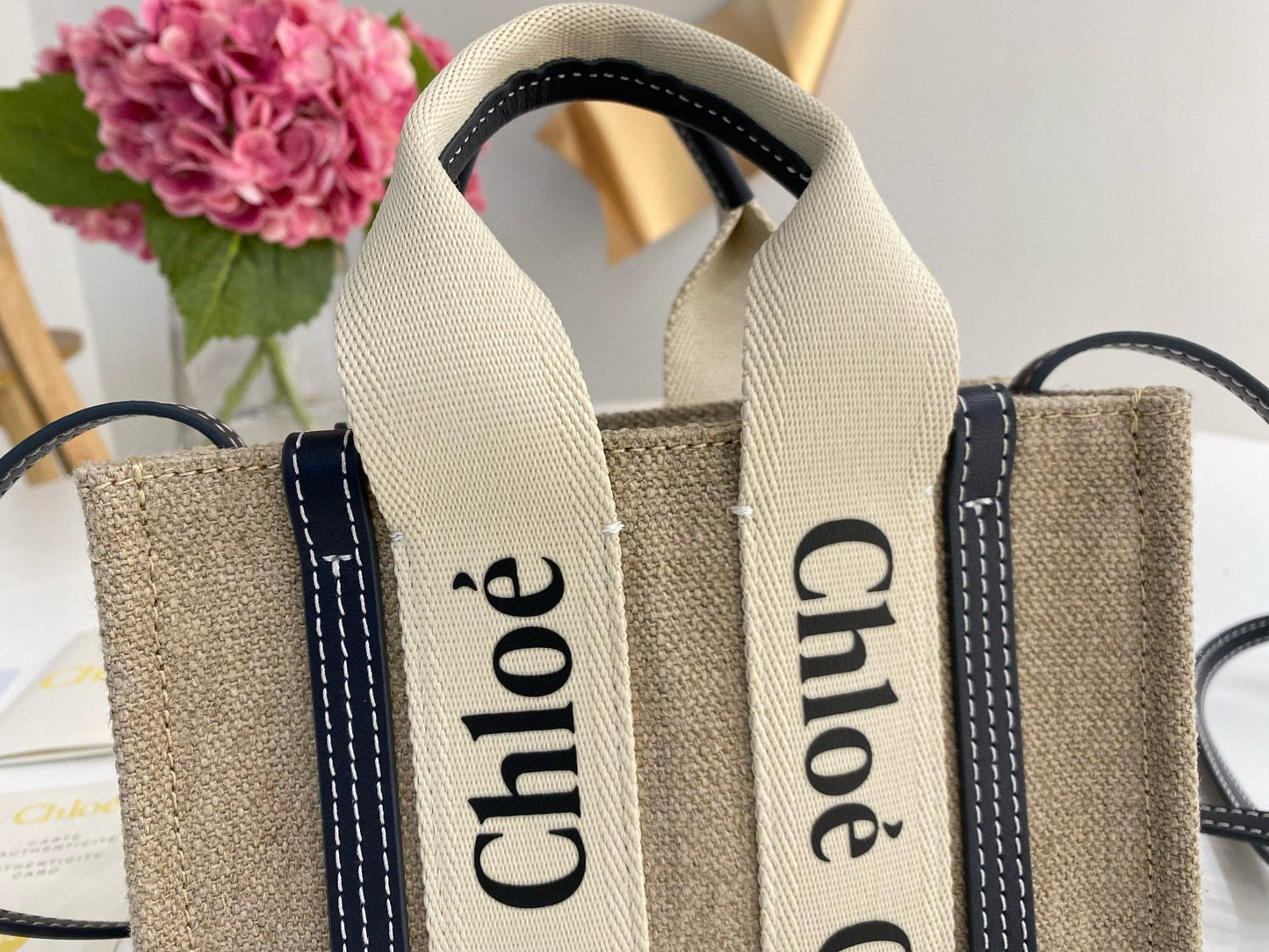 Chloe Woody Tote Bag