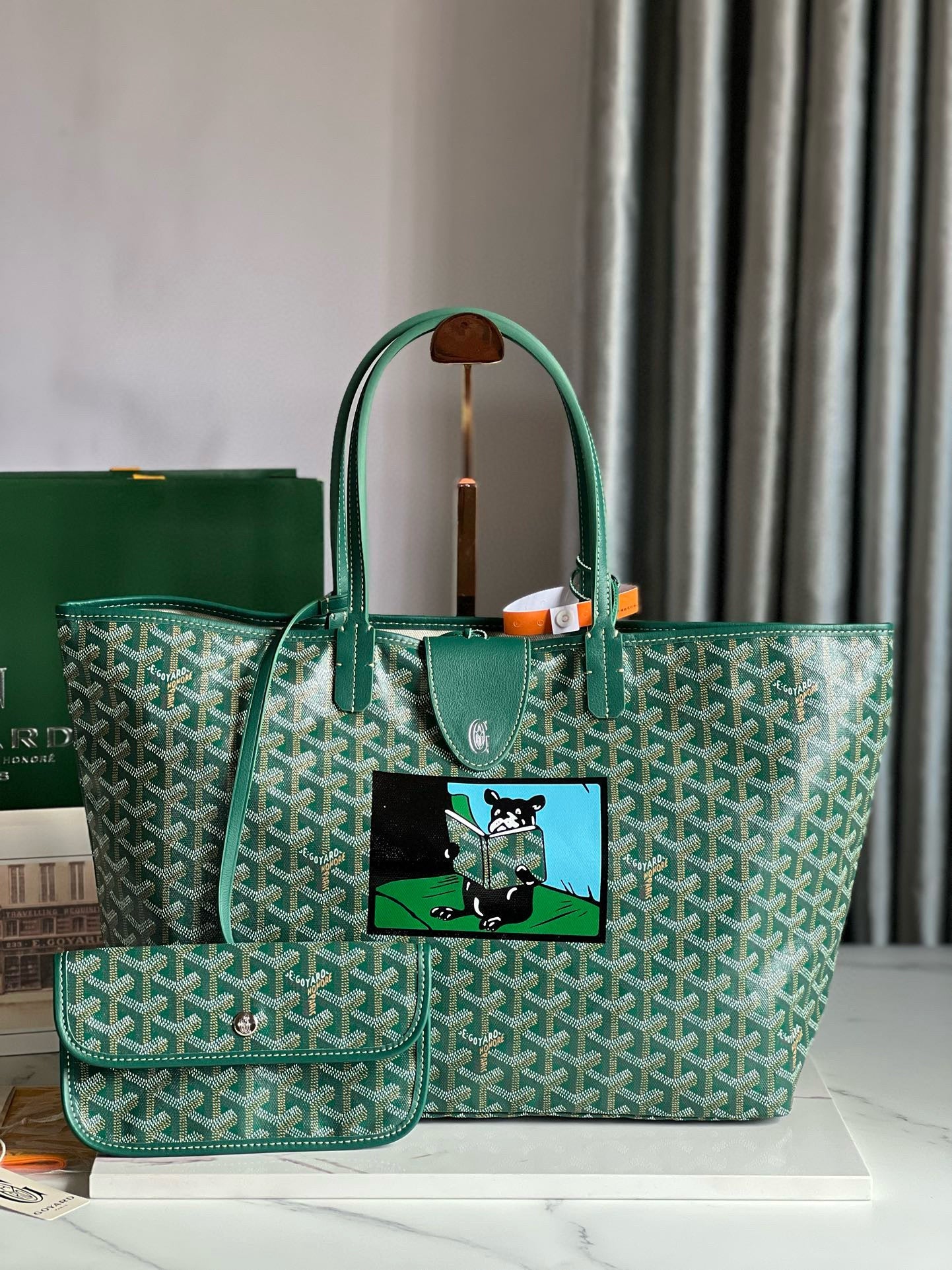 GOYARD SAINT LOUIS PM 34*14*27