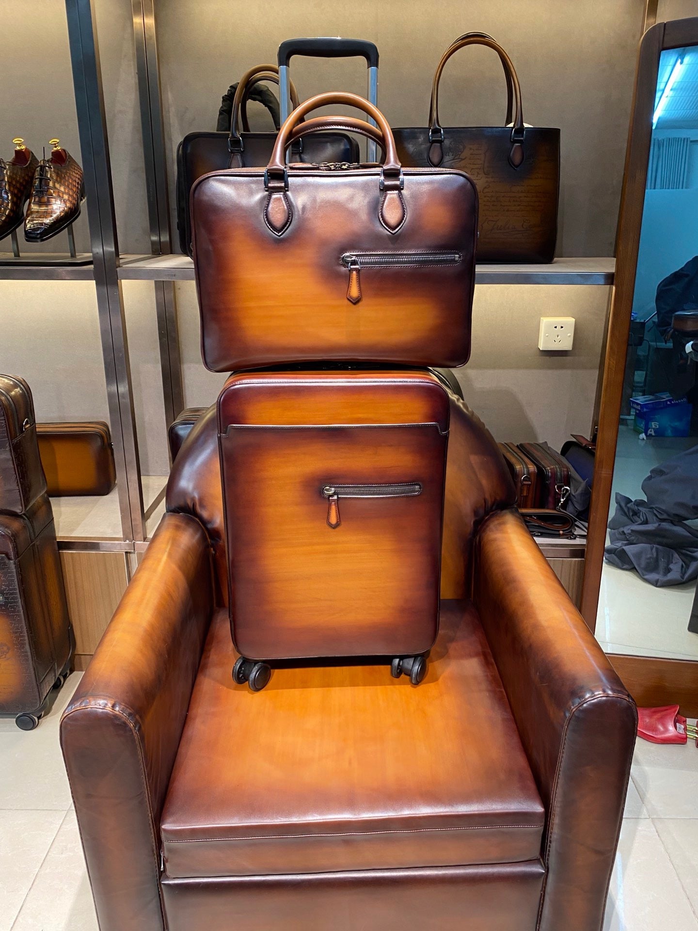 Berluti Luggage