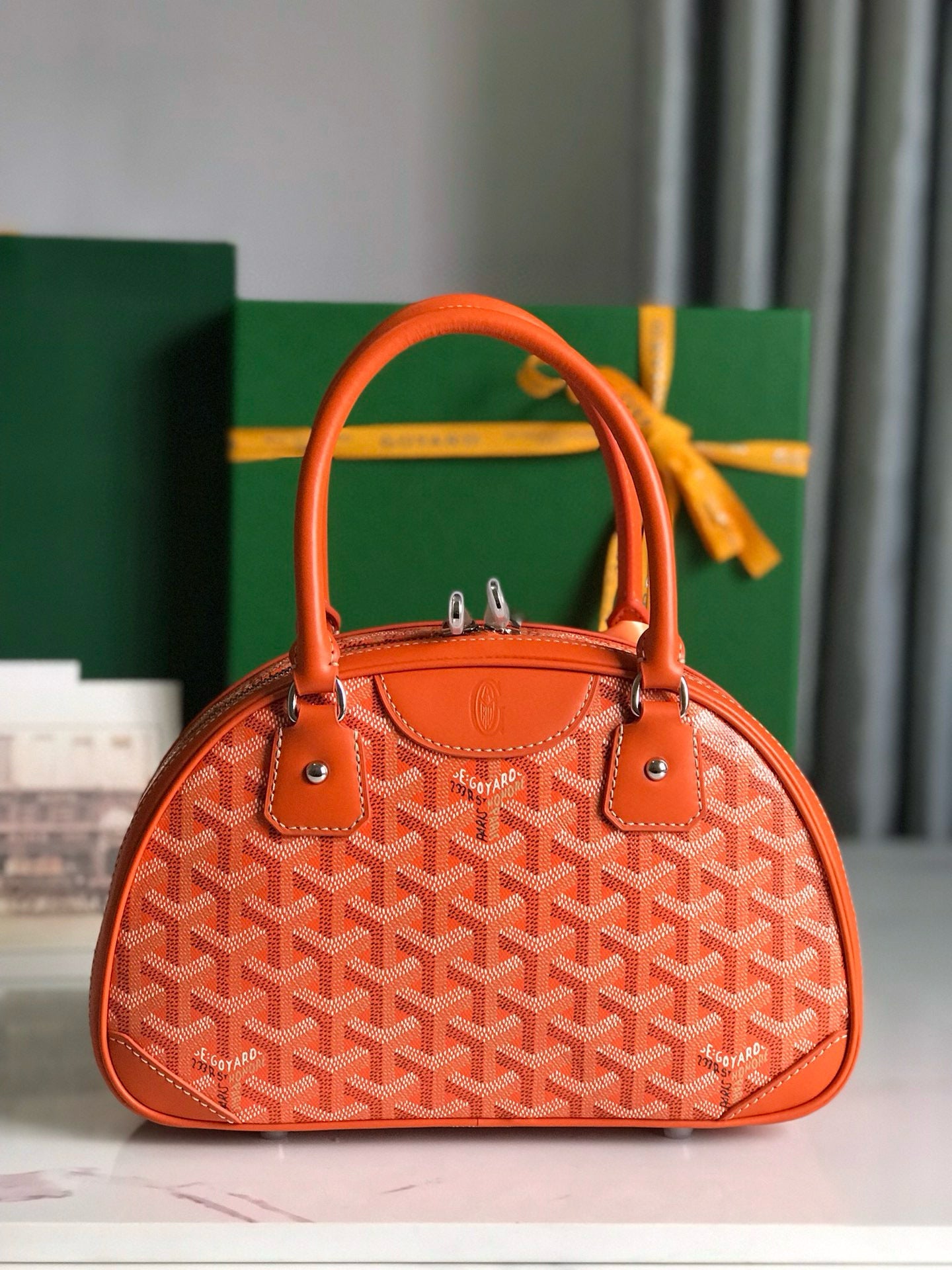 GOYARD BOWLING BAG 26*17*8