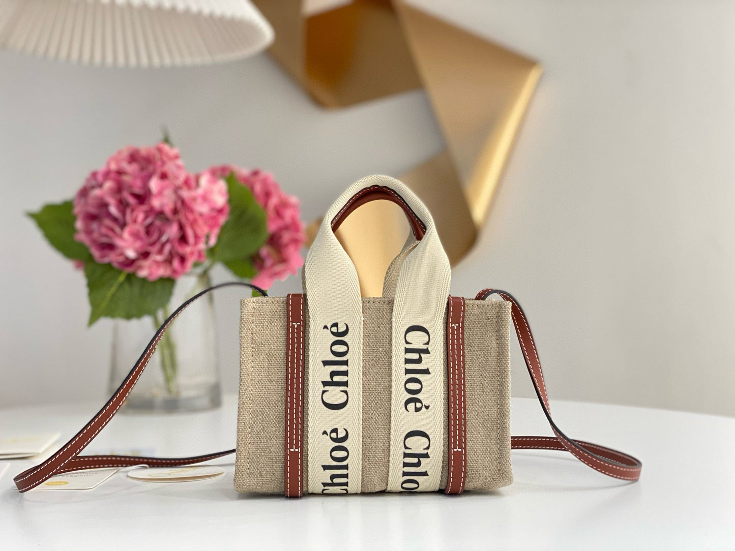 Chloe Woody Tote Bag