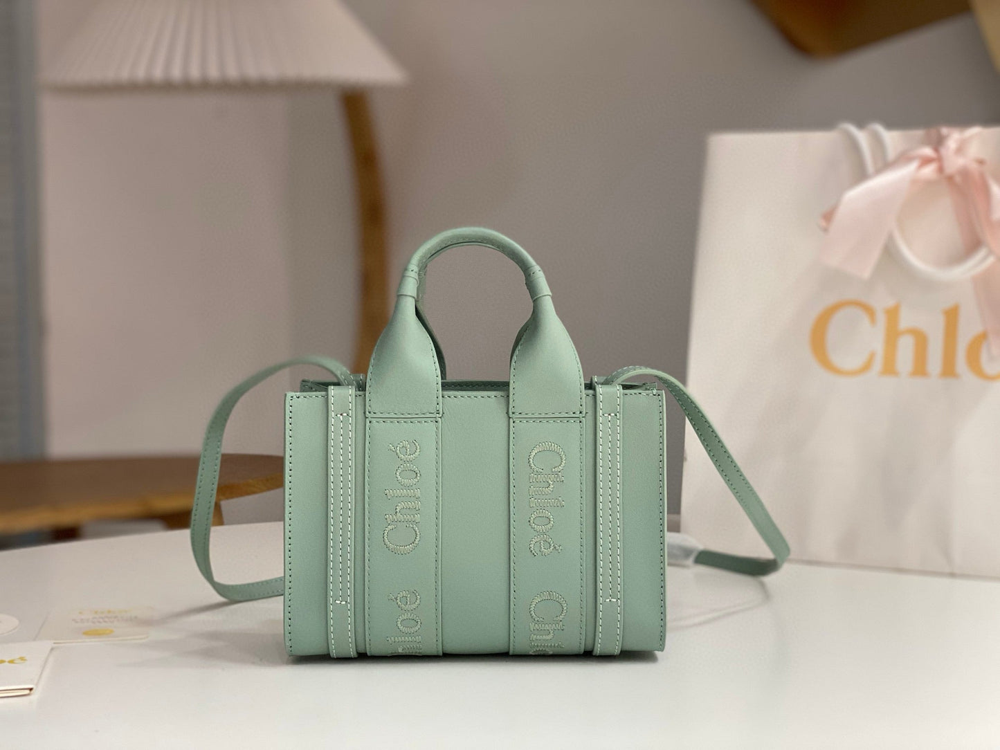 Chloe Woody Tote Bag