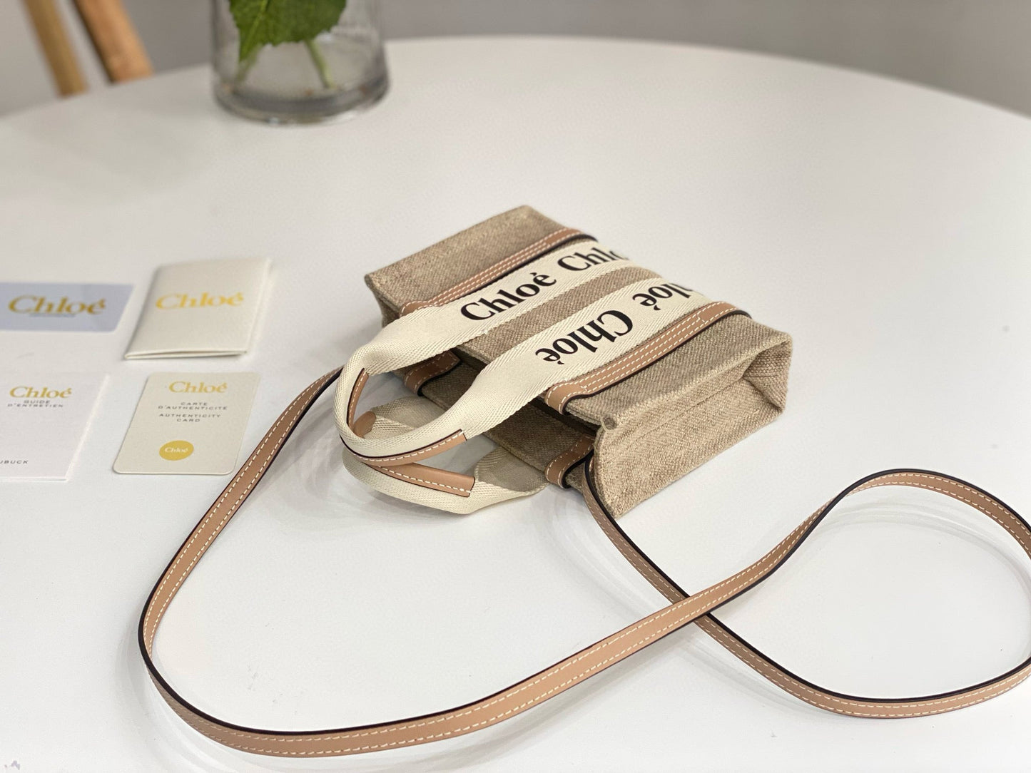 Chloe Woody Tote Bag