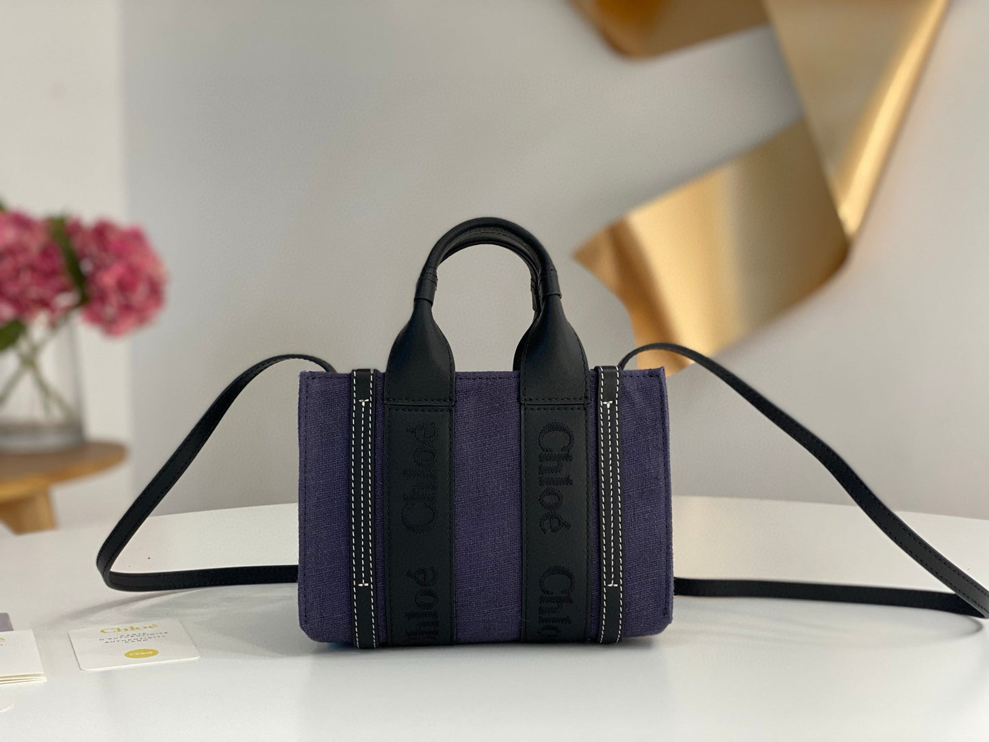Chloe Woody Tote Bag