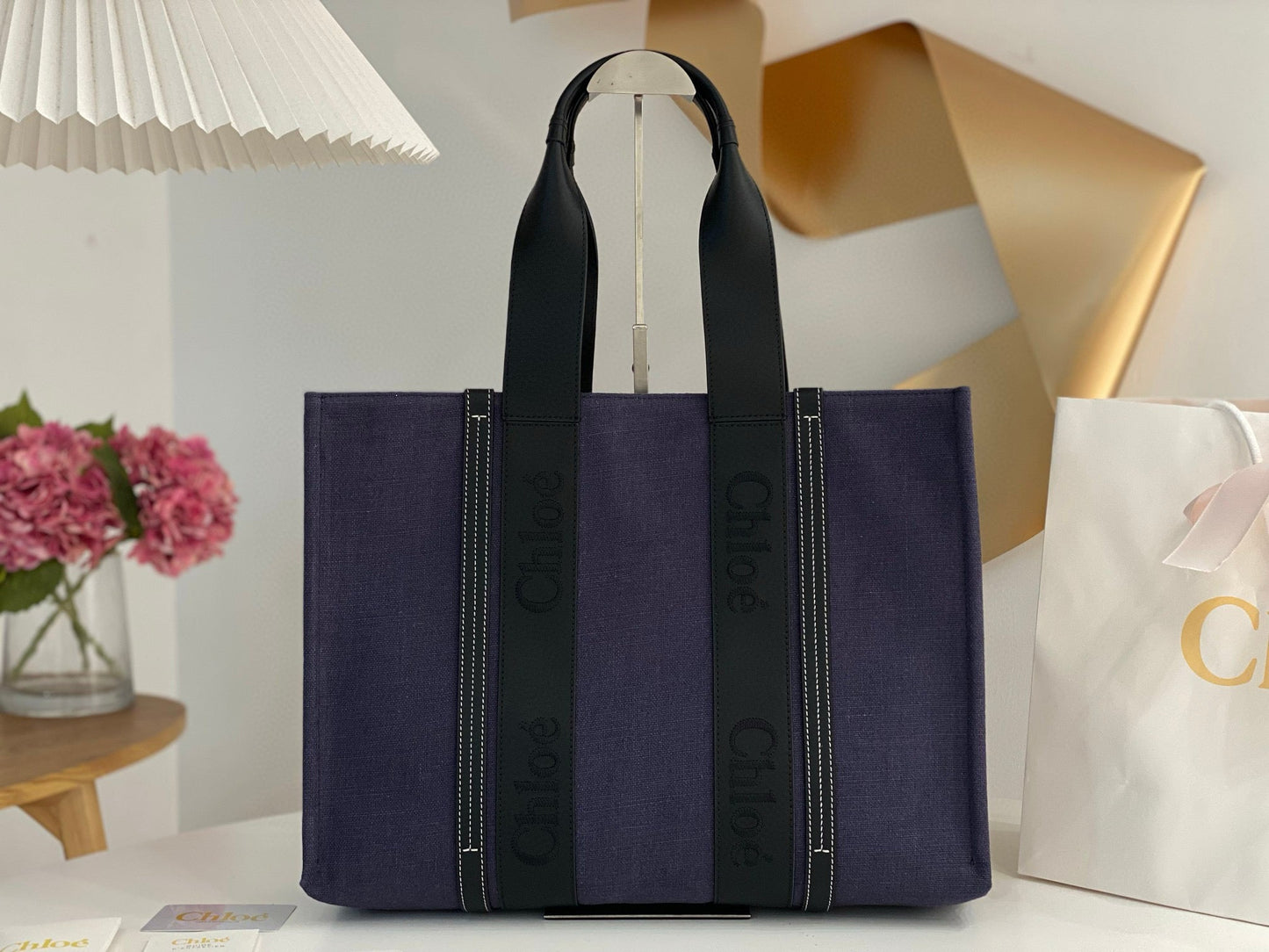 Chloe Woody Tote Bag