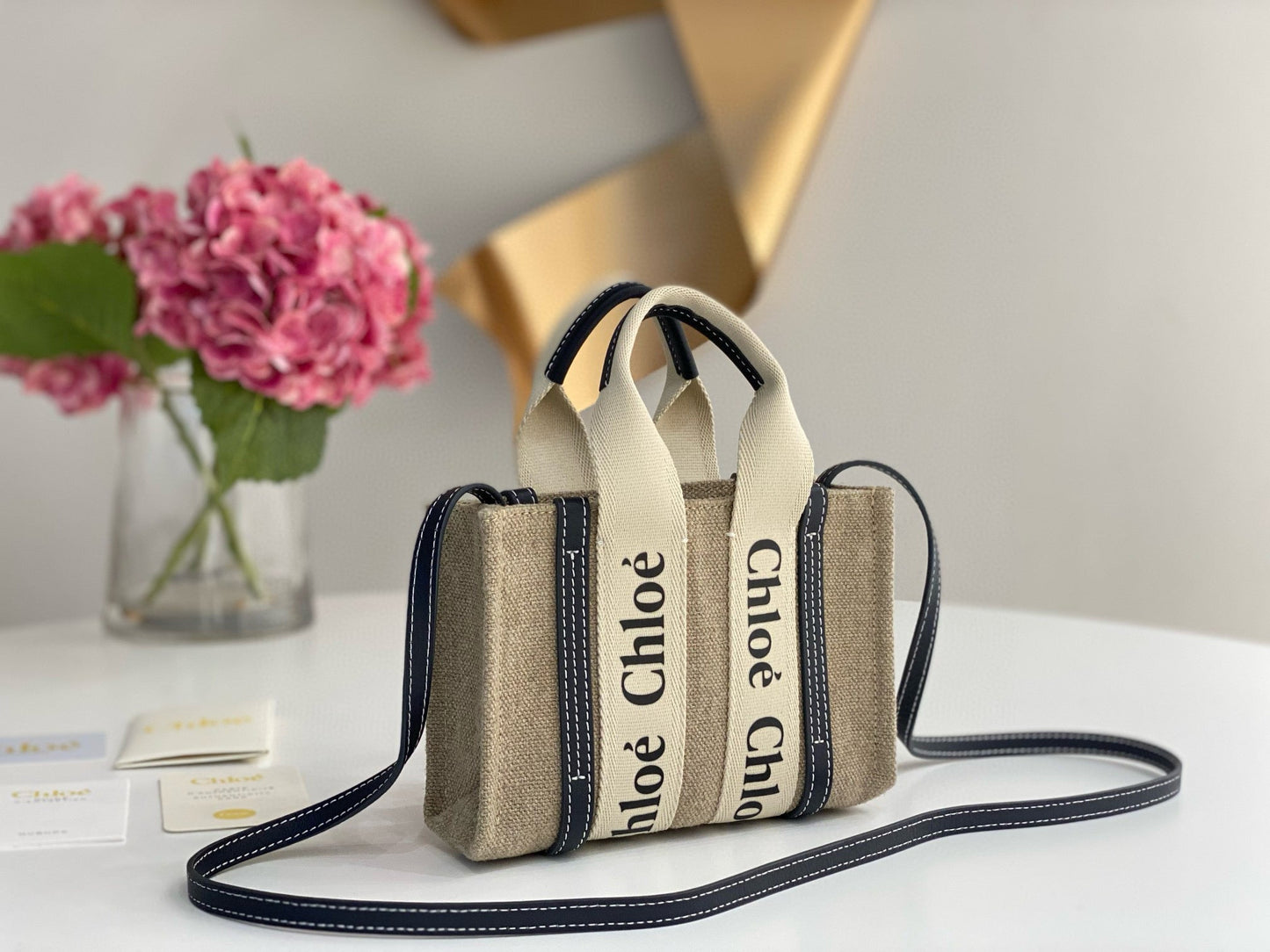 Chloe Woody Tote Bag