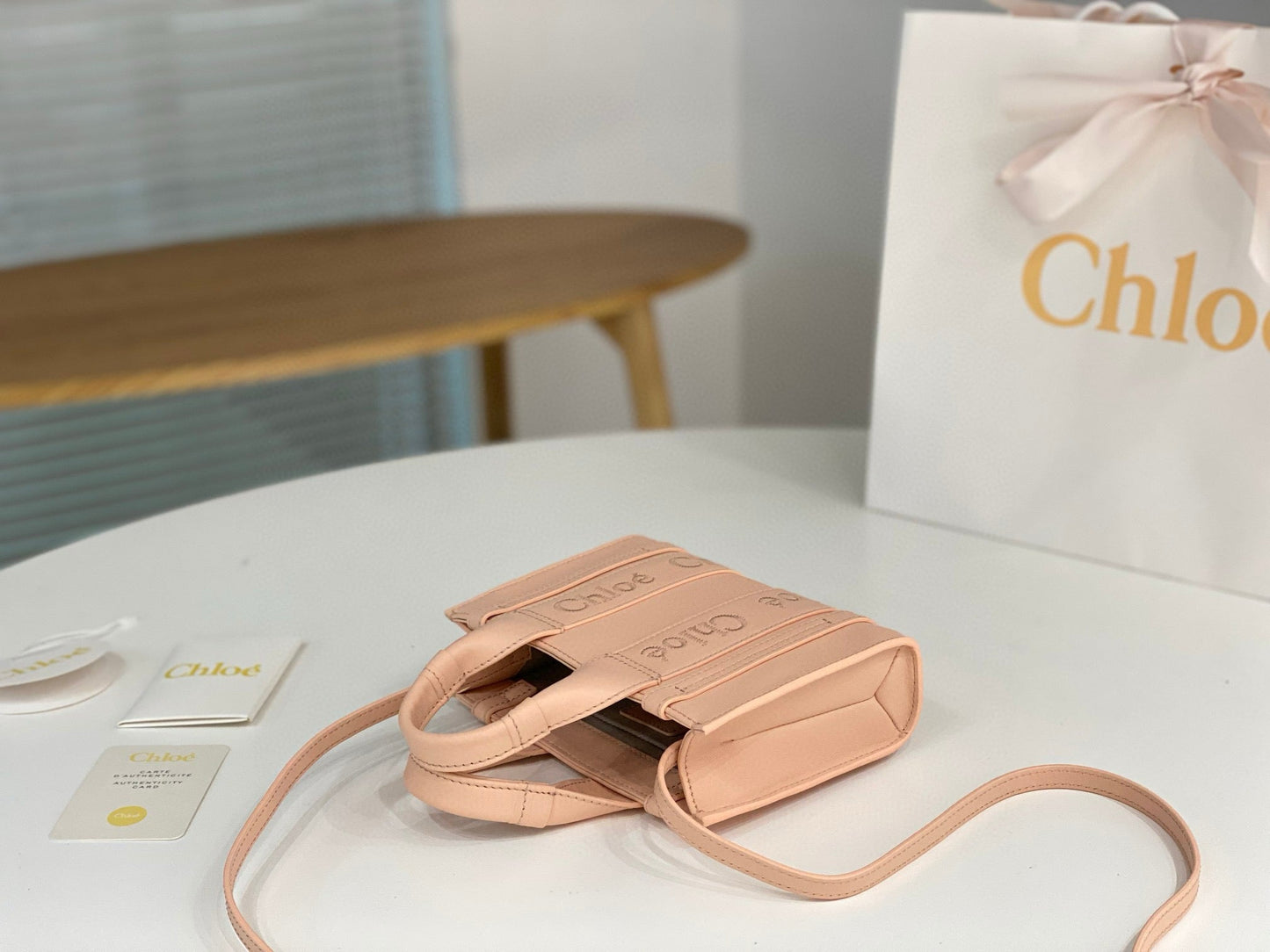 Chloe Woody Tote Bag