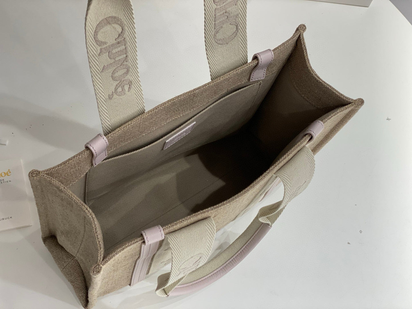 Chloe Woody Tote Bag